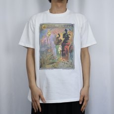 画像2: 90's SALVADOR DALI USA製 "幻覚剤的闘牛士" アートプリントTシャツ L (2)