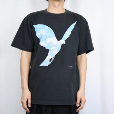 画像2: 90's Rene Magritte "The great family" アートプリントTシャツ XL (2)