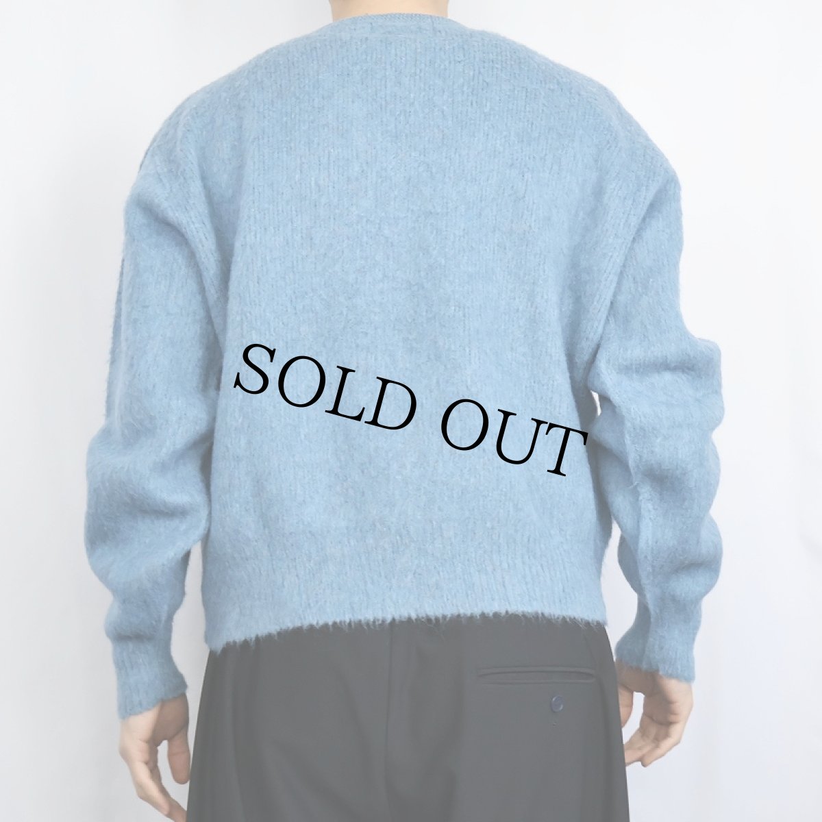 画像3: 60's Rob Scot Vネック モヘアニットセーター M (3)