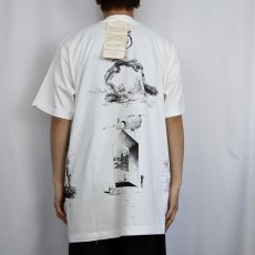 画像3: 90's SALVADOR DALI USA製 マルチプリント アートTシャツ DEADSTOCK XL (3)