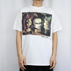 画像2: 90's SALVADOR DALI USA製 "Old age, adolescence, infancy" アートプリントTシャツ MINT CONDITION L (2)