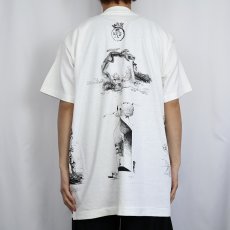 画像3: 90's SALVADOR DALI USA製 マルチプリント アートTシャツ DEADSTOCK XL (3)