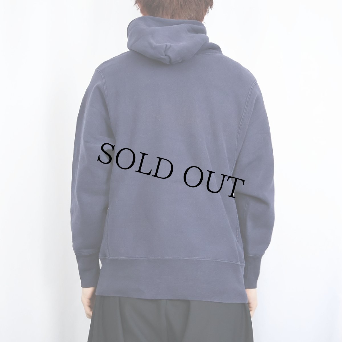 画像3: 70's Champion REVERSE WEAVE 青単色タグ USA製 "MICHIGAN WOMENS ATHLETICS" プリントスウェットフーディー S (3)