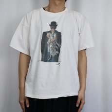 画像2: 90's Rene Magritte "レディメイドの花束" アートプリントTシャツ XL (2)