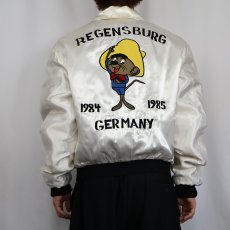 画像3: 80's PEGENSBURG GERMANY "スピーディー・ゴンザレス" 中綿入り スーベニアジャケット (3)