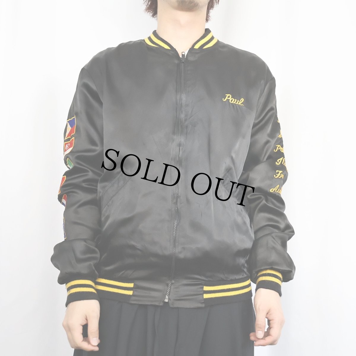 画像3: 80's U.S.NAVY "USS ENTERPRISE WESC PAC 86" 刺繍 スーベニアジャケット (3)