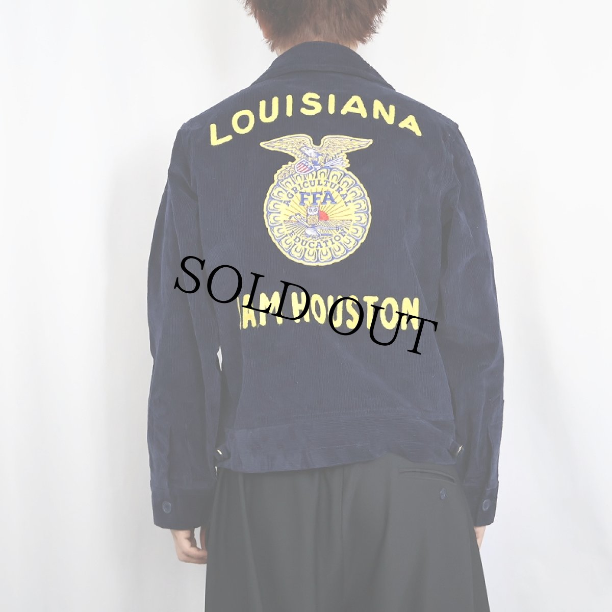 画像3: FFA "LOUISIANA SAM HOUSTON" ファーマーズコーデュロイジャケット size38 (3)