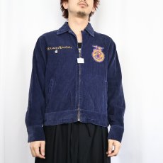 画像2: 80's FFA "TEXAS LIBERTY" ファーマーズコーデュロイジャケット size38 (2)