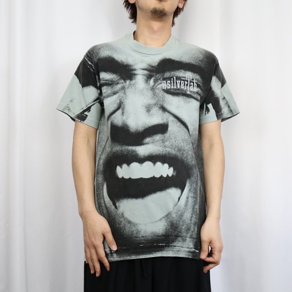 90s Levis Silvertab リーバイス　大判プリント　Tシャツ 90s Levis Silvertab リーバイス大判プリントTシャツ