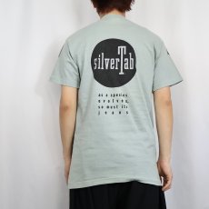 画像3: 90's SILVER TAB USA製 大判プリントTシャツ M (3)
