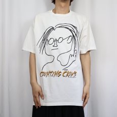画像2: Counting Crows ロックバンドプリントTシャツ (2)