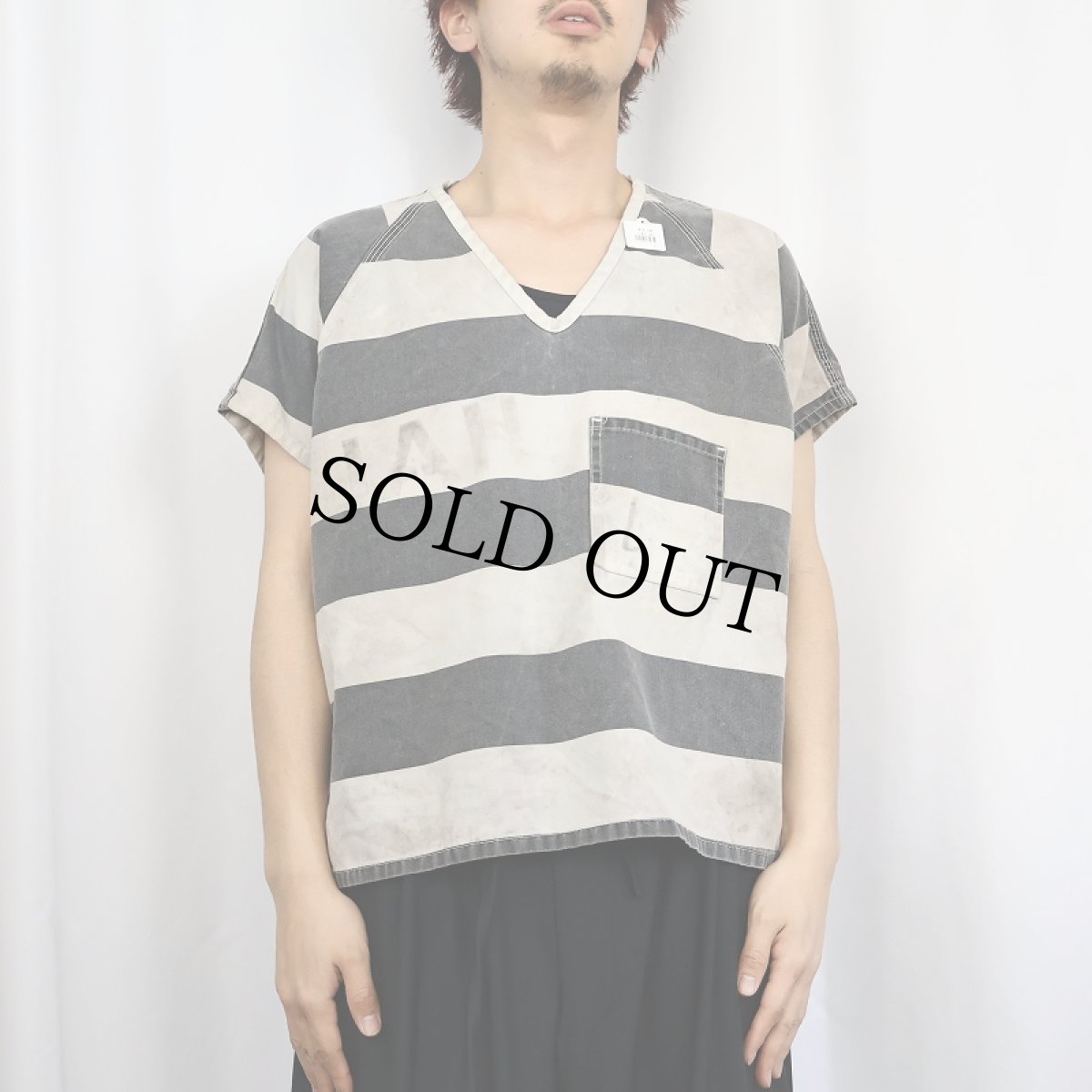 画像2: プリズナーシャツ L (2)