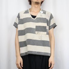 画像2: プリズナーシャツ XL (2)