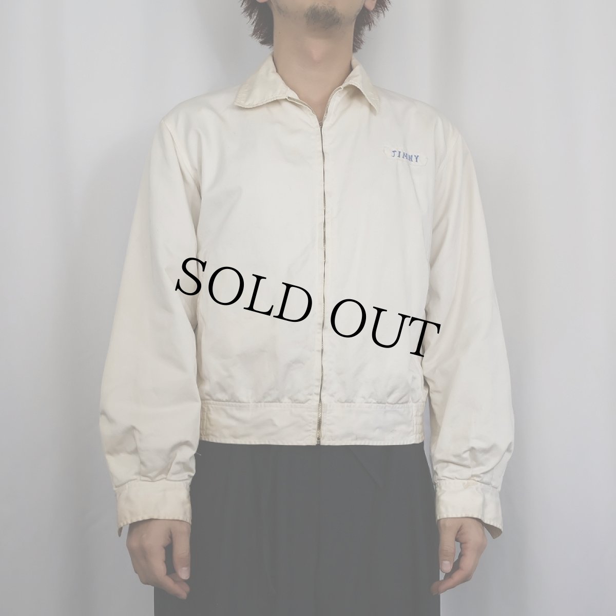 画像4: 60's "KUMA STATION CHITOSE HOKKAIDO JAPAN 1962-64" スーベニアジャケット (4)