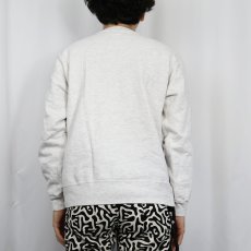 画像3: 90's Champion USA製 ロゴ刺繍 前Vスウェット L (3)