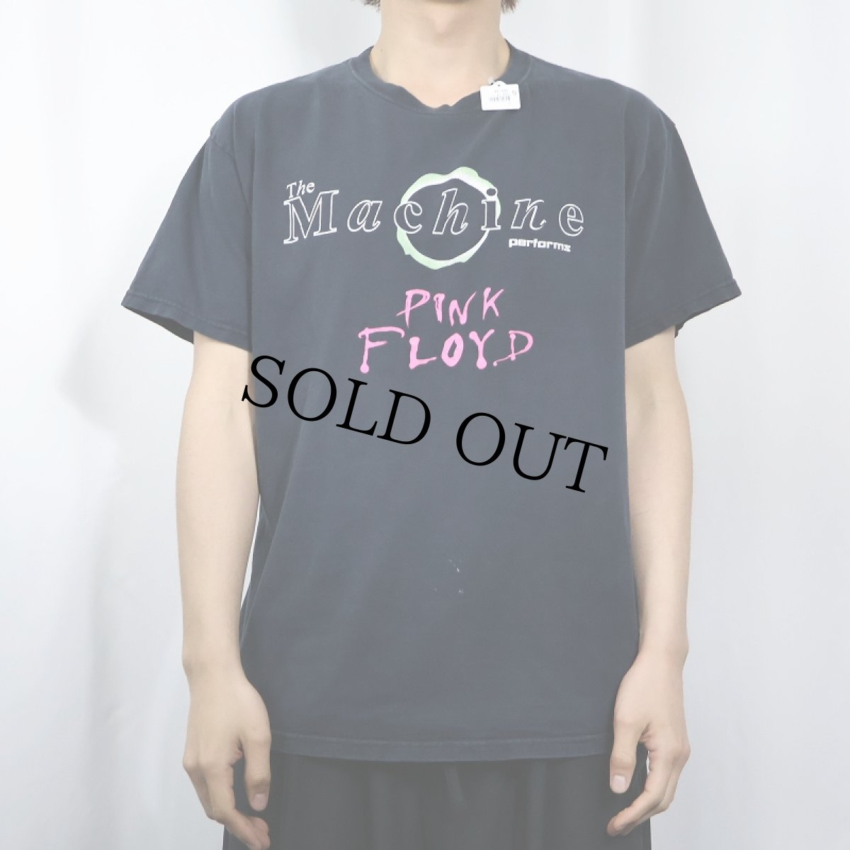 画像2: The Machine "PINK FLOYD" トリビュートバンドTシャツ L (2)
