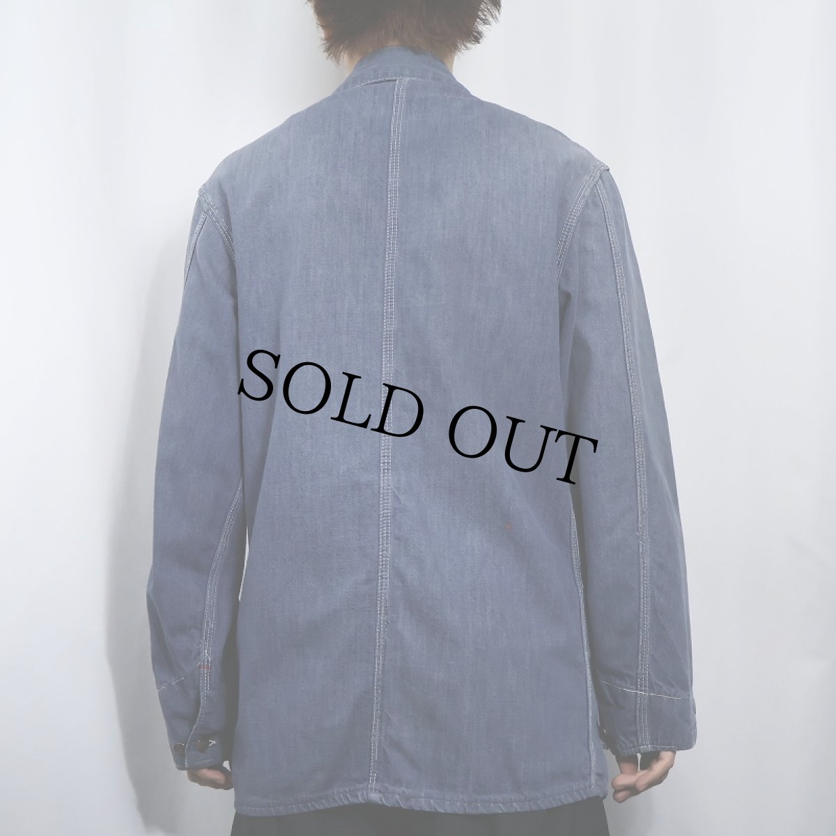 画像5: 70's MONTGOMERY WARD デニムカバーオール SIZE38 (5)