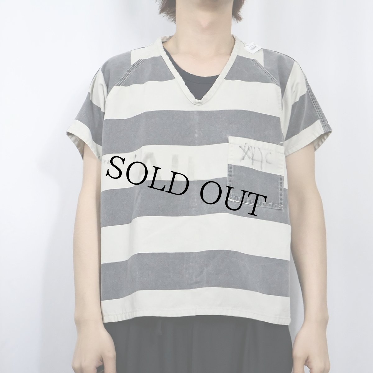 画像2: プリズナーシャツ L (2)