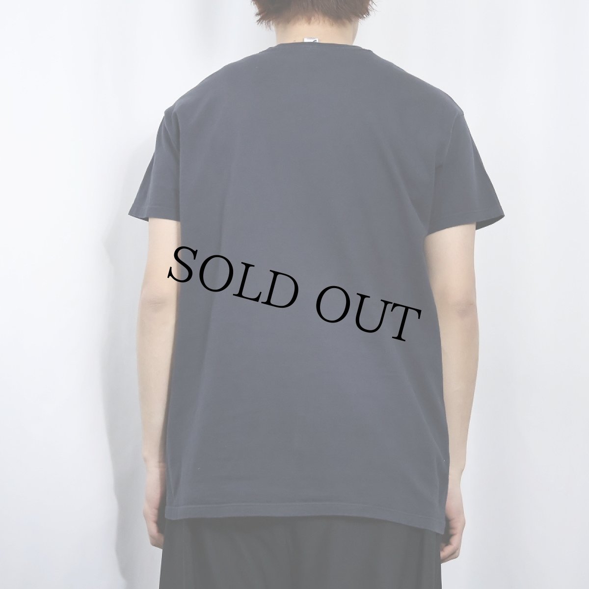 画像3: "GROOT" ウィトルウィウス的人体図 パロディ キャラクタープリントTシャツ BLACK M (3)