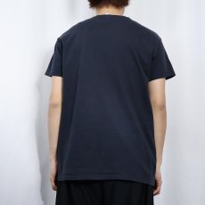 画像3: "GROOT" ウィトルウィウス的人体図 パロディ キャラクタープリントTシャツ BLACK M (3)