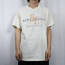 画像3: 90's USA製 BERT&ERNIE "Calvin Klein" パロディプリントTシャツ L (3)