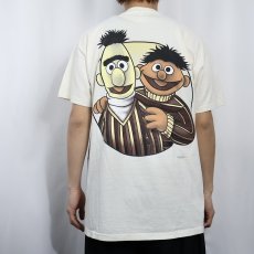 画像4: 90's USA製 BERT&ERNIE "Calvin Klein" パロディプリントTシャツ L (4)