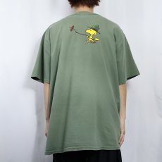 画像3: 90's PEANUTS USA製 "WOODSTOCK" キャラクタープリントTシャツ XL (3)