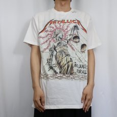 画像2: METALLICA "...AND JUSTICE FORALL" ヘヴィメタルバンドアルバムTシャツ (2)