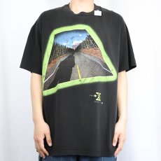 画像2: 90's THE X FILES SFテレビドラマプリントTシャツ BLACK XL (2)