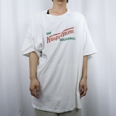 画像2: Krispy Kreme Doughnuts ドーナツショップ ロゴプリントTシャツ 2XL (2)