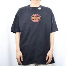 画像2: Krispy Kreme Doughnuts ドーナツショップ プリントTシャツ BLACK XL (2)