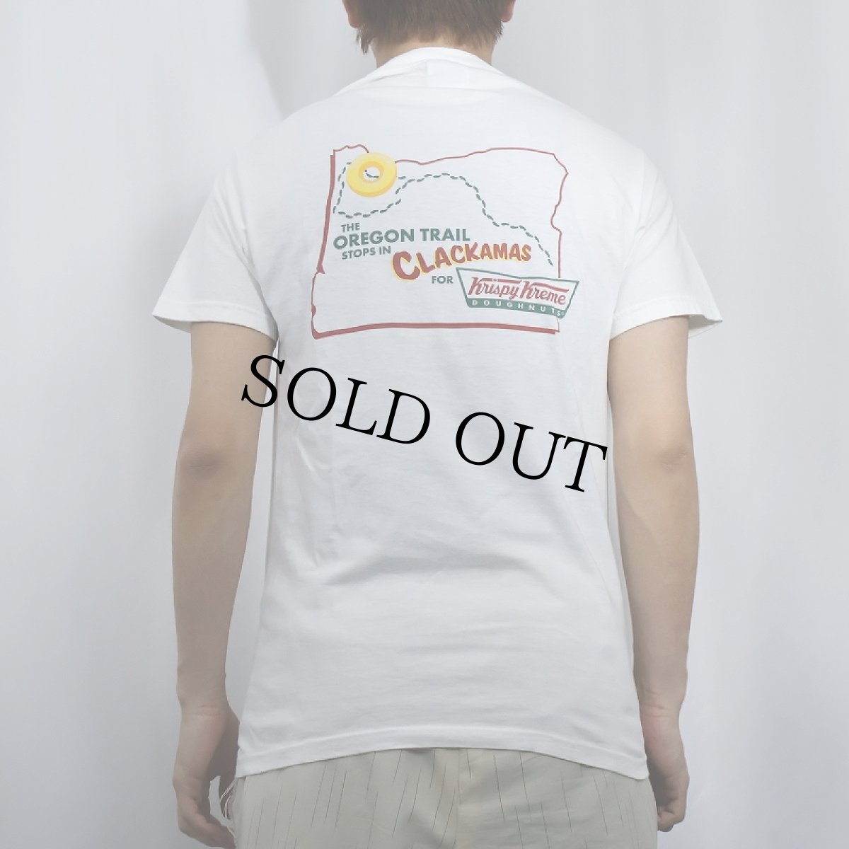 画像4: Krispy Kreme Doughnuts ドーナツショップ プリントTシャツ S (4)