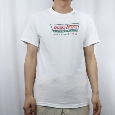 画像3: Krispy Kreme Doughnuts ドーナツショップ イラストプリントTシャツ S (3)