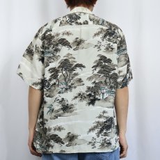 画像3: 50's Alii Lole オールオーバーパターン レーヨンアロハシャツ L (3)