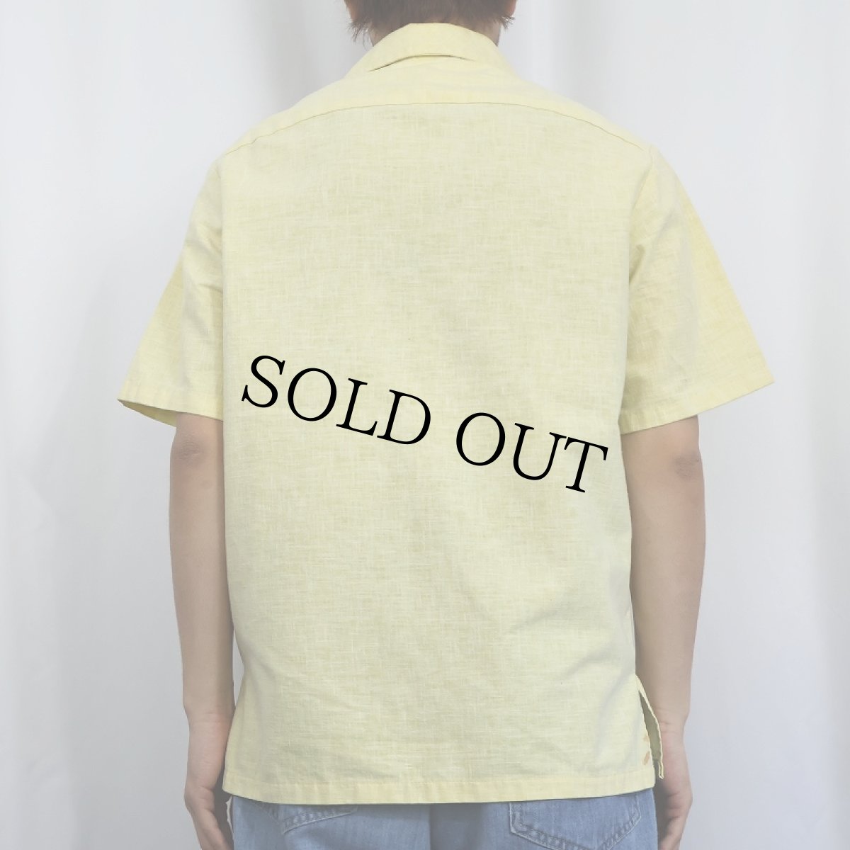 画像3: 70〜80's IOLANI イタリアンカラー ジップアップ コットンアロハシャツ M (3)