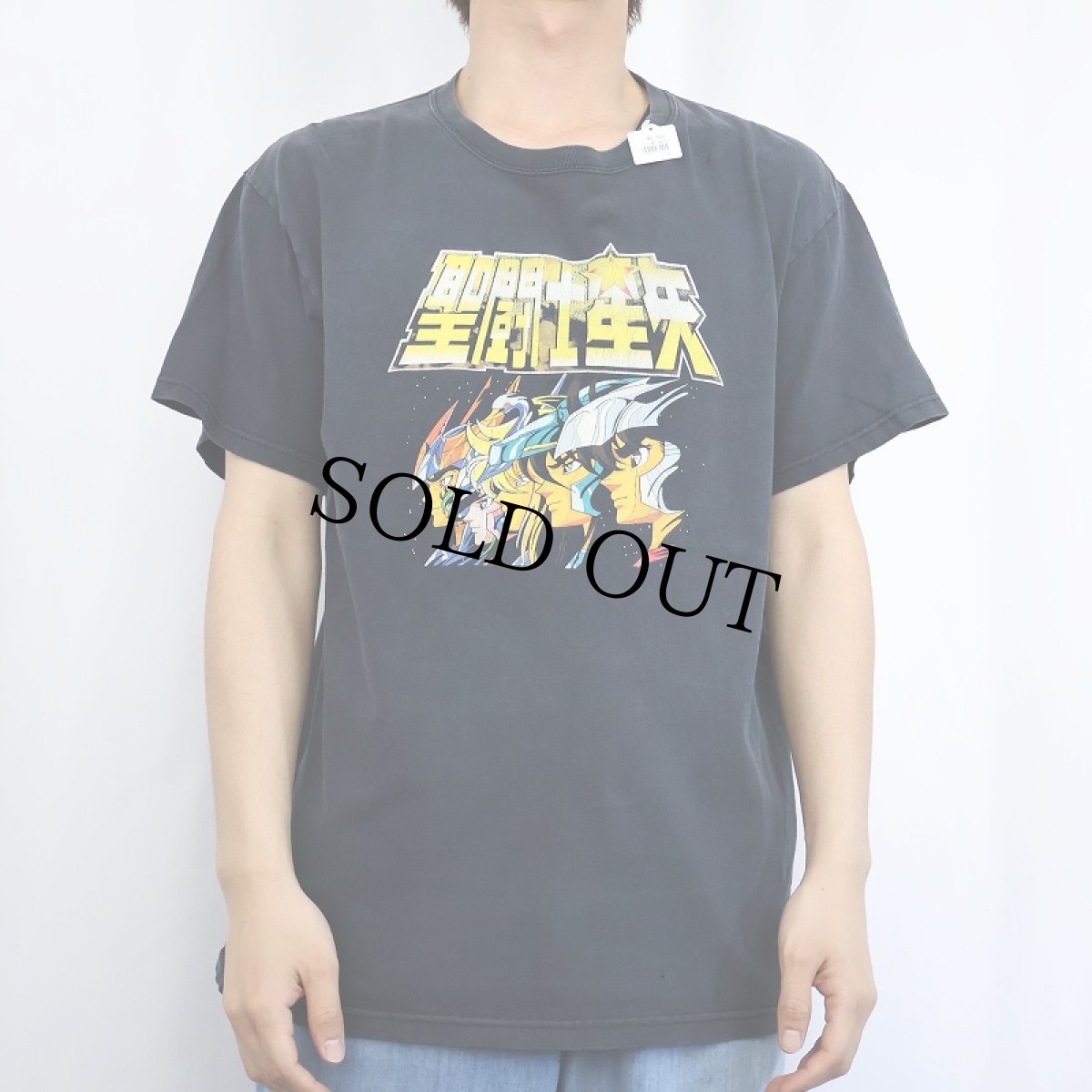 画像2: 聖闘士星矢 マンガプリントTシャツ BLACK (2)