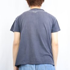 画像3: 少年隊 JAPAN製 アイドルグループ プリントTシャツ NAVY (3)