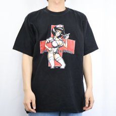 画像2: need a doctor プリントTシャツ BLACK XL (2)