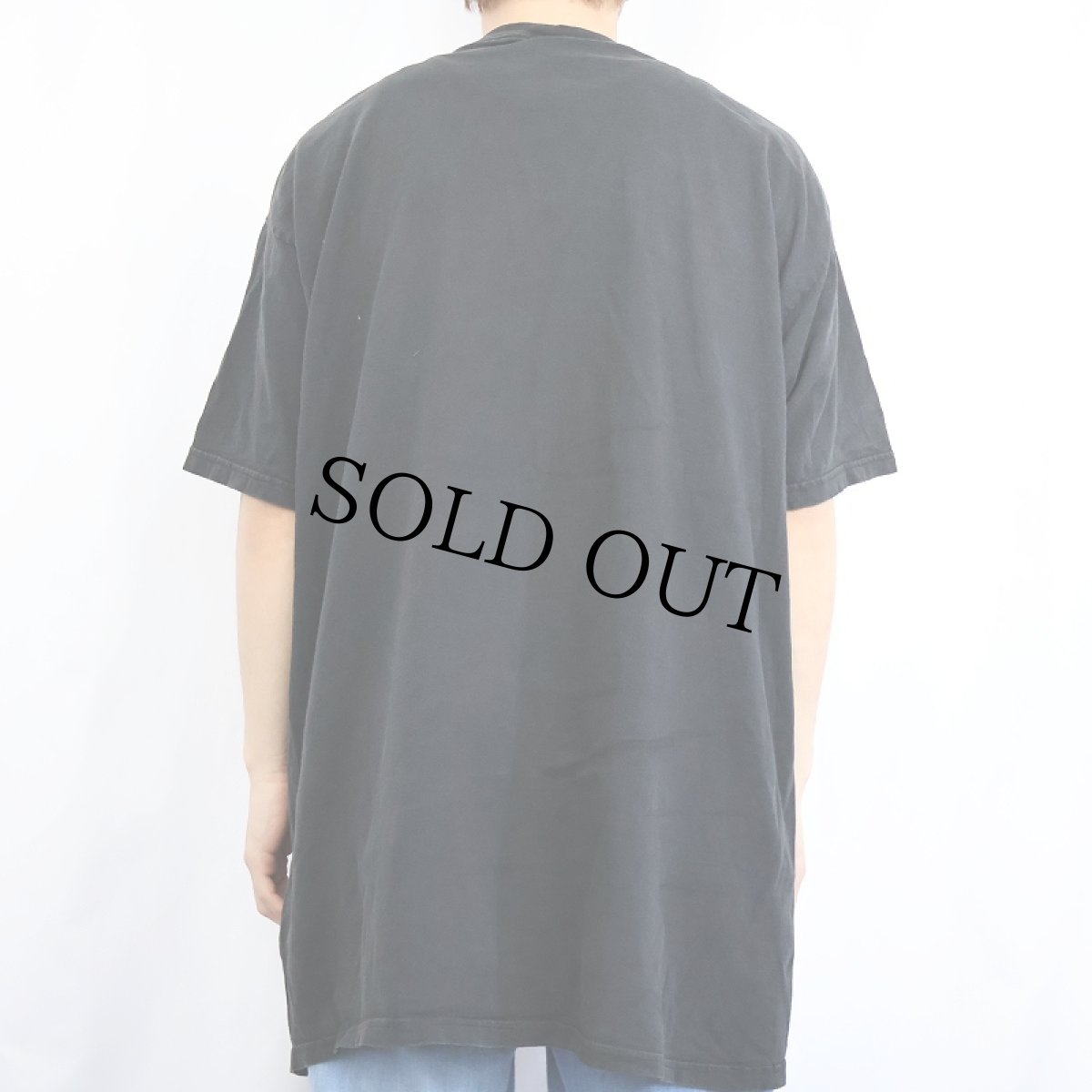 画像3: 2000's 新世紀エヴァンゲリオン ''NERV'' アニメプリントTシャツ BLACK XXL (3)