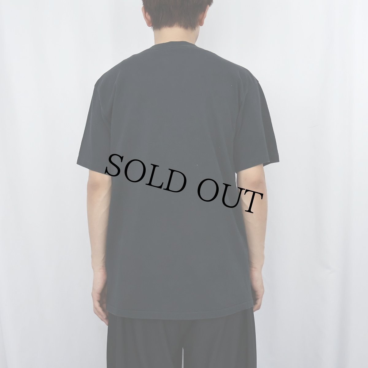 画像4: 90's Accient Oriental Proverb USA製 "FUCK THIS SHIT" ギミックプリントTシャツ L BLACK (4)