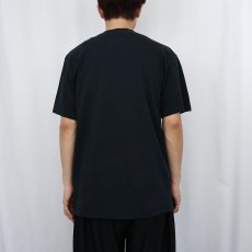 画像4: 90's Accient Oriental Proverb USA製 "FUCK THIS SHIT" ギミックプリントTシャツ L BLACK (4)