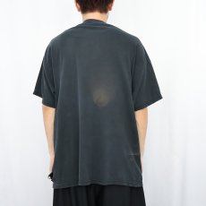 画像4: "FUCK OFF" ギミックプリントTシャツ BLACK XL (4)