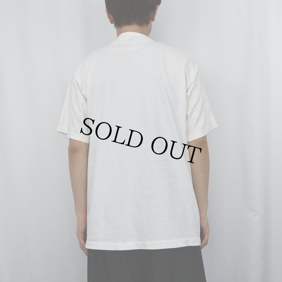 画像3: 90's "FUK YOU BBQ" ジョークプリントTシャツ L (3)