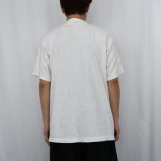 画像3: 90's "FUK YOU BBQ" ジョークプリントTシャツ L (3)