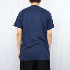 画像3: 80's USA製 "Here,Kitty,Kitty,Kitty..." シュールイラスト エロTシャツ NAVY XL (3)