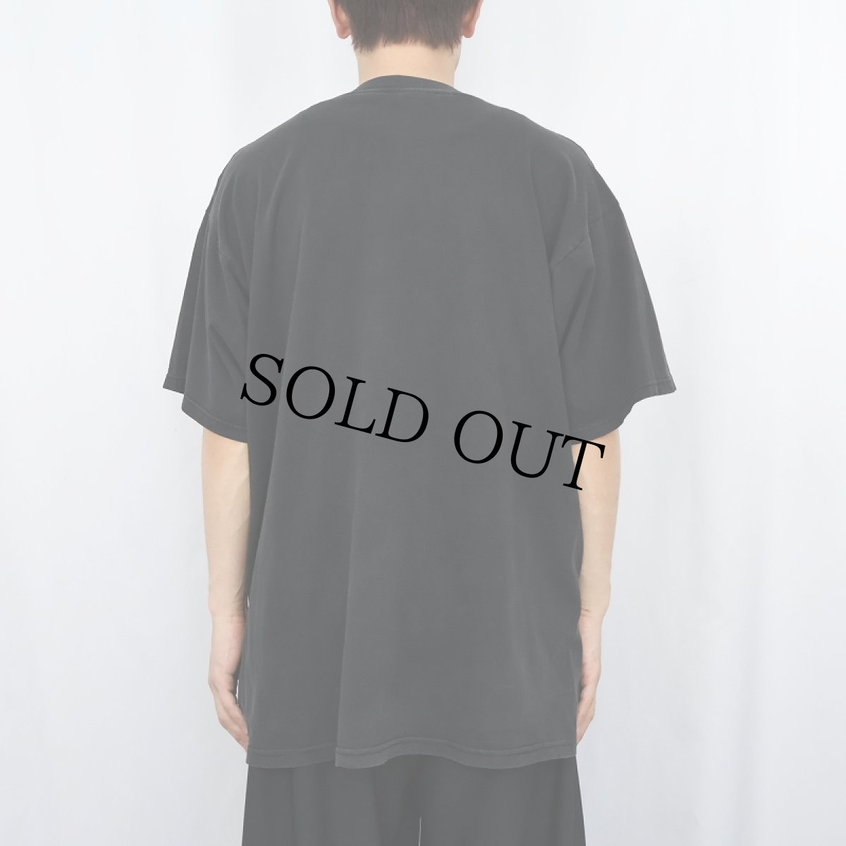 画像3: 90's〜 シュールイラストエロTシャツ BLACK XL (3)