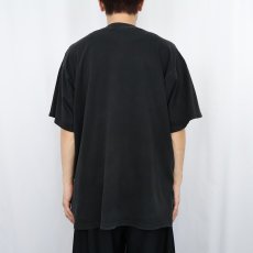 画像3: 90's〜 シュールイラストエロTシャツ BLACK XL (3)