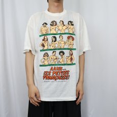 画像2: "AAHH... LES PETITES FRANCAISES!" エロプリントTシャツ (2)