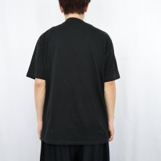 画像3: 80's USA製 The Great Alaskan Bush Company ストリップクラブ プリントTシャツ BLACK XL (3)