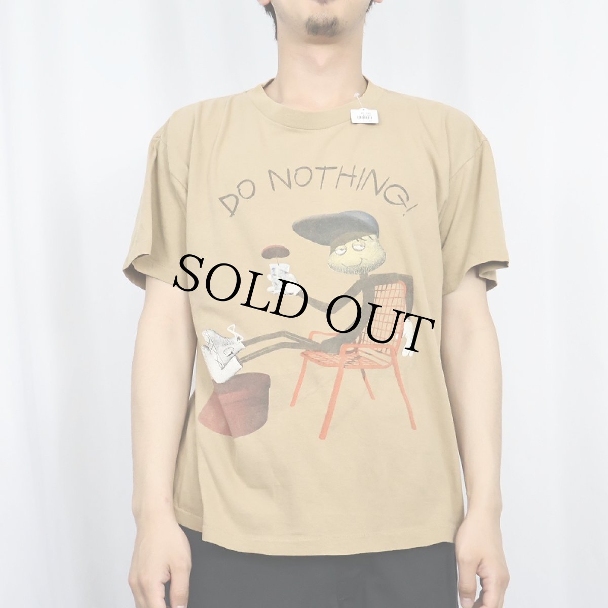 画像2: 90's Do NOTHING! プリントTシャツ (2)